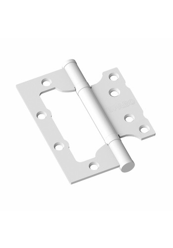 Петля дверная Bravo F-4-2BB 100*75*2,5, цвет W Белый
