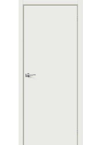 Межкомнатная дверь Браво-0, цвет Super White
