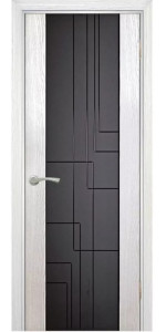 Лабиринт Белый ясень черный триплекс ДО